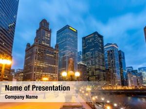 Chicago Skyline PowerPoint Templates - Chicago Skyline PowerPoint ...