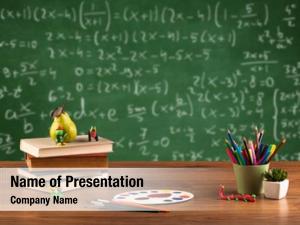 Calculation presentation background