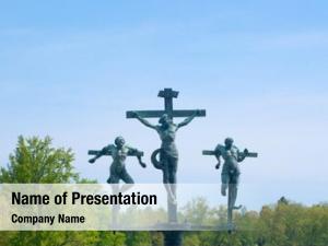 Cross statue jesus  