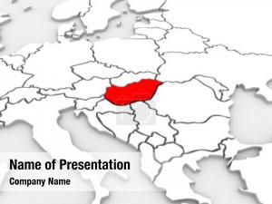 Hungary country nation abstract map