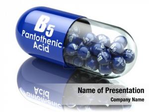 Acid pill pantothenic  