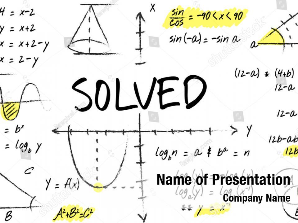 math powerpoint themes free download