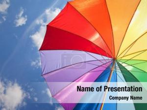 Sky rainbow umbrella  