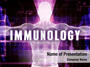 Technology immunology digital medical concept