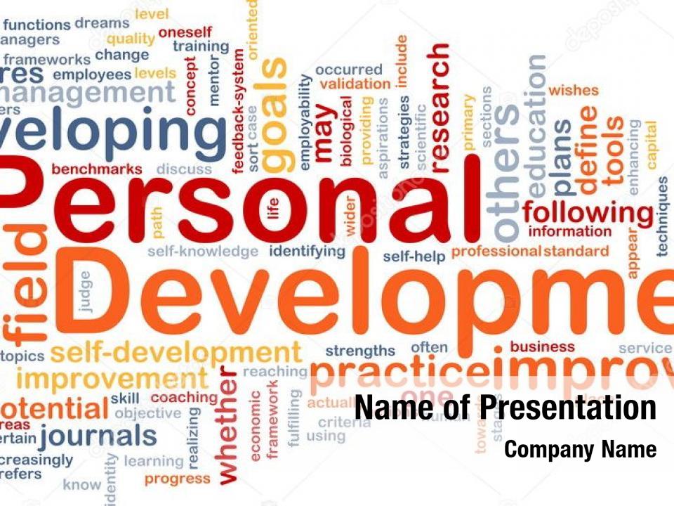 Powerpoint Word Cloud Template