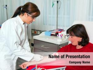 Blood nurse patient samples 