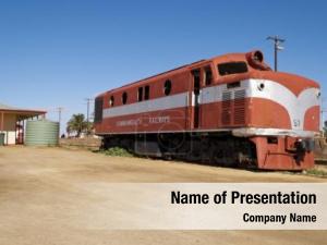 Tren abandonado de Marree en el sur de Australia