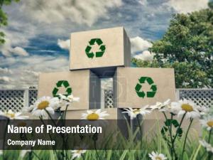 Recycle cardboard boxes symbol beautiful
