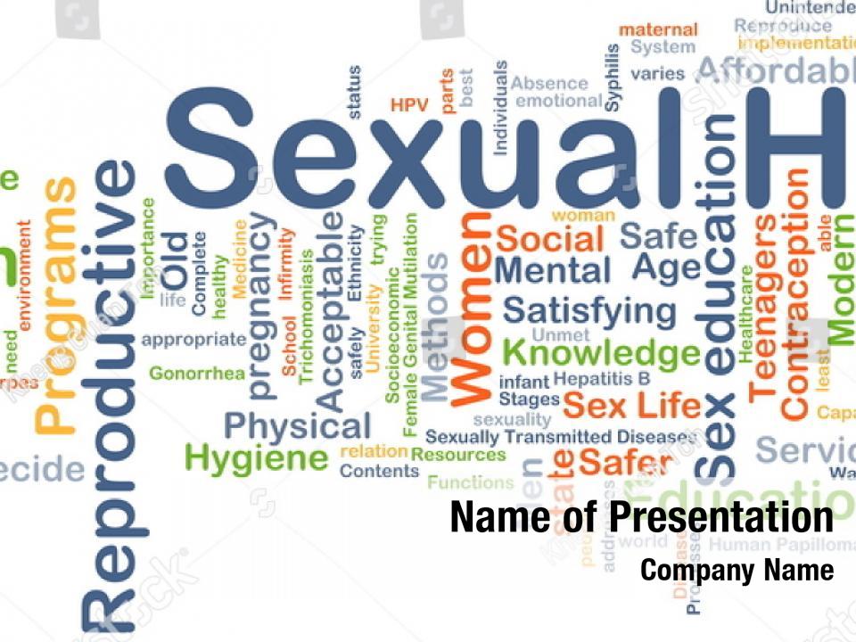 Sexual Contraception Powerpoint Template Sexual Contraception Powerpoint Background 9058