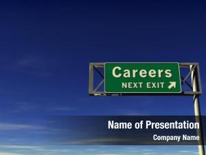 Careers! freeway sign  