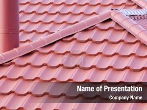Metal roof covered tile roof