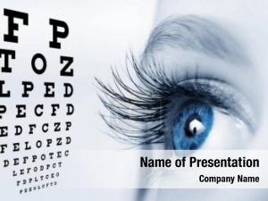 Vision close eye test chart