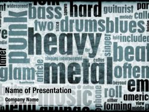 Music heavy metal poster art