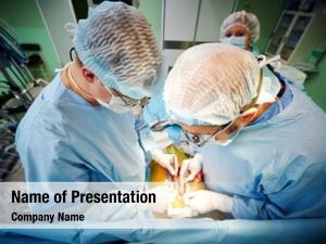 Uniform team surgeon perform heart