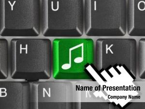 Music computer keyboard key technology