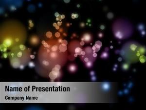 Bright Lights Abstract PowerPoint Templates - Bright Lights Abstract ...