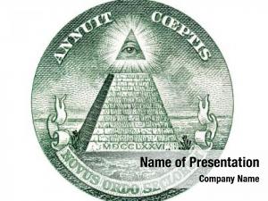 White dollar pyramid macro 