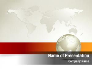 Globe Map PowerPoint Templates - Globe Map PowerPoint Backgrounds ...