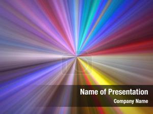 Colorful Radial Lines