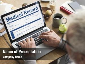 Record medical report form history