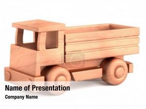 Truck wooden toy  