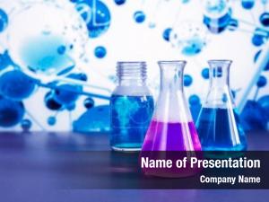 Technology science, future chemistry concept PowerPoint Template