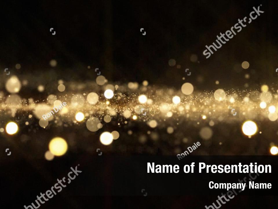 Celebration abstract festive with glare PowerPoint Template