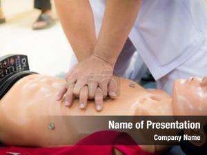 Aid cpr first training concept