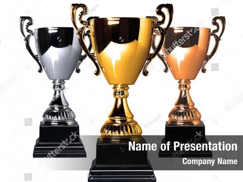 Selection of bronze PowerPoint Template - Selection of bronze ...