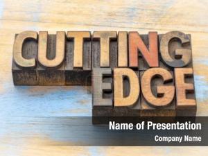 Cutting Edge PowerPoint Template