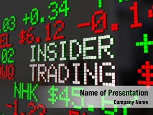 Market insider stock illegal trading