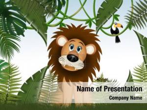 Lion illustration king forest 