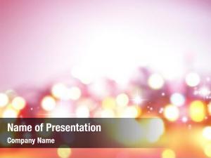 Bright Lights Abstract PowerPoint Templates - Bright Lights Abstract ...