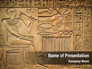 Hieroglyph ancient egyptian depicting pharaoh,