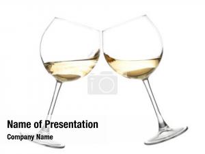 White wine collection wine glasses