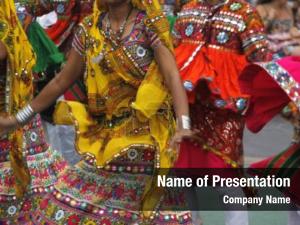 Dance indian folk street festival