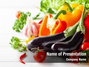 Fresh Vegetables PowerPoint Templates - Fresh Vegetables PowerPoint ...