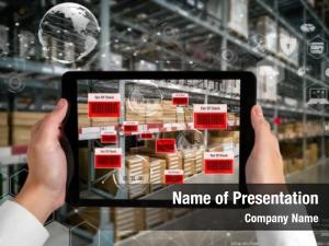 Management smart warehouse system using PowerPoint Template