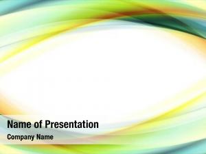 Yellow Waves PowerPoint Templates - Yellow Waves PowerPoint Backgrounds ...