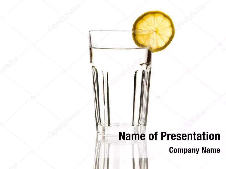 Mineral Water with Lemon