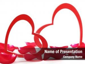 Rose Petal Frame PowerPoint Templates - Rose Petal Frame PowerPoint ...