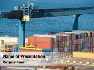 Container Truck PowerPoint Templates - Container Truck PowerPoint ...