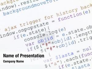 Programming software computer code 