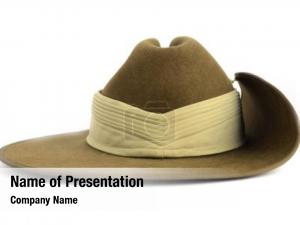 Slouch australian army hat, white