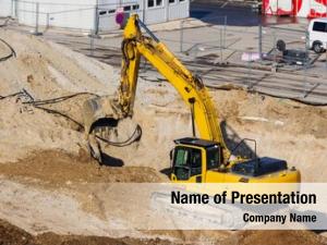 Site excavator construction  