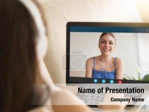 Long Distance Conversation PowerPoint Template