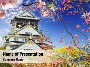 Japan, ancient castle osaka 