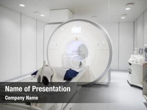 Illuminated mri machine hospital 