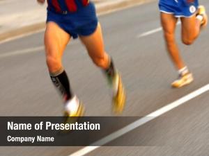 ECG Runner PowerPoint Templates - ECG Runner PowerPoint Backgrounds ...