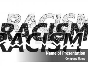 Different word racism shades, presenting